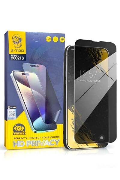 S-TOP واقي شاشة نانو مضاد للتجسس لهاتف iPhone 12 Pro Max