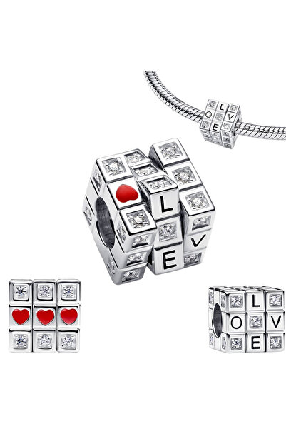 Choice59 AMC013348 Back To School 925 Sterling Silver Charms Bag Earphone Mag...