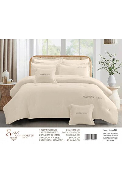 ALBAGSHI Floral Bedspread 8 Pieces