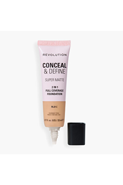 MAKEUP REVOLUTION Conceal And Define Full Coverage Foundation - 23 ml