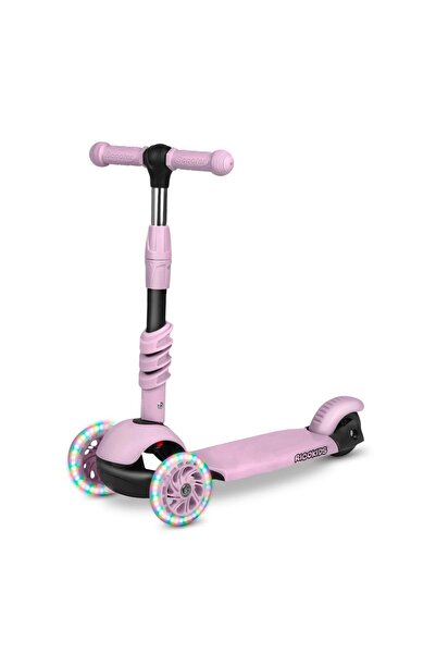 Ricokids Trotineta pentru copii 3in1, inaltime reglabila a ghidonului, ilumin...