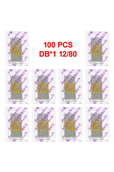 choice2 12-80 100 قطعة/صندوق إبر الخياطة الصناعية Flying Tiger DBX1 9#11#12#1...