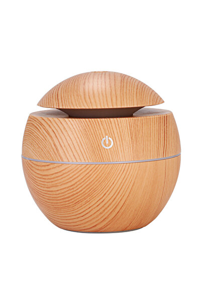Choice Khaki Humidifier Electric Air Aroma Diffuser Wood Ultrasonic Air Humid...