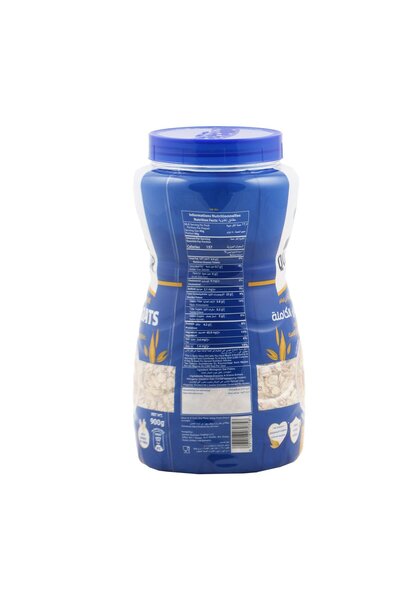 Quaker Whole Oats Jumbo 900 gNatural and Hearty Whole Grain Oats for Nutritious Meals and Baking