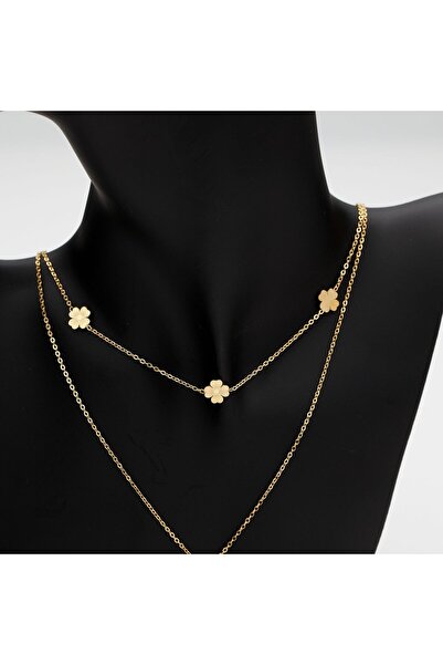 ElectraStore Four Leaf Clover Necklace