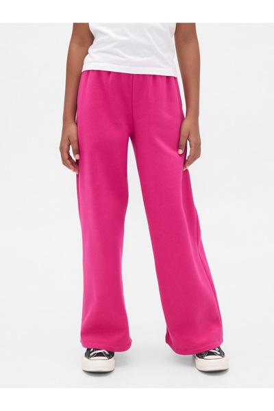 GAP Kız Çocuk Pembe Kız Çocuk | Vintage Soft Baggy Pantolon