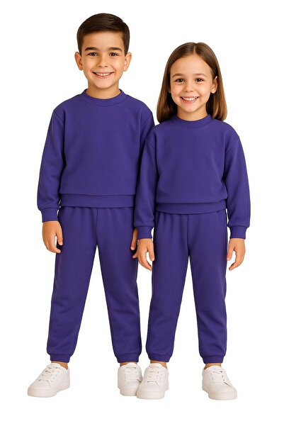 JCKS KİDS Σετ αθλητικής φόρμας με μακριά μανίκια και ελαστική μέση με διπλές τσέπες