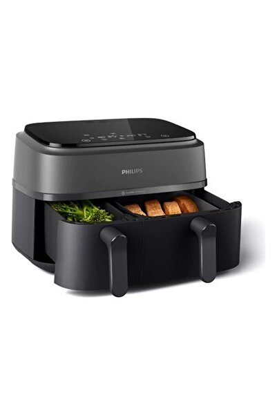 Philips Airfryer Yeni Nesil Çift Hazneli Yağsız Hava Fritözü (9 Litre)