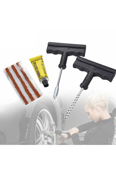 Cartex Lastik Tamir Kiti Fitil Atma Seti Araba Bisiklet Lastik Tamir Seti Day...