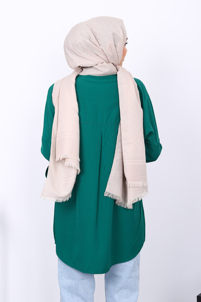 İmajButik Emerald Plain Terikoton Casual Shirt