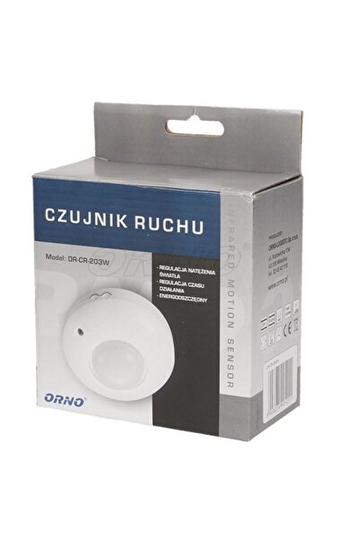 Orno Senzor de mișcare OR-CR-203/W, 360°, alb