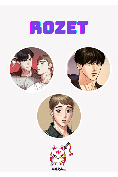 Hara Company BJ Alex Rozet Seti (3’LÜ) v2 ( Dong-Gyun NAM ve Jiwon AHN )