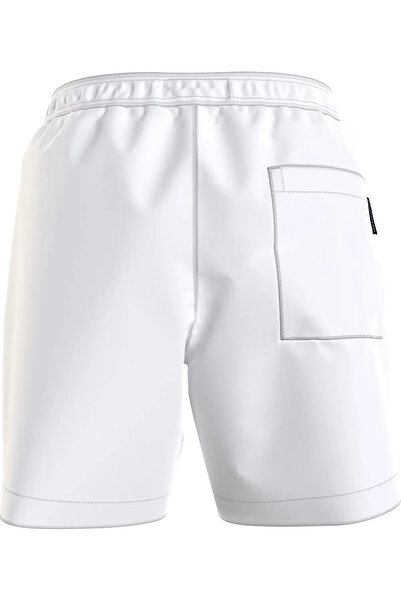 Calvin Klein MEDIUM DRAWSTRING Erkek Beyaz Deniz Şortu