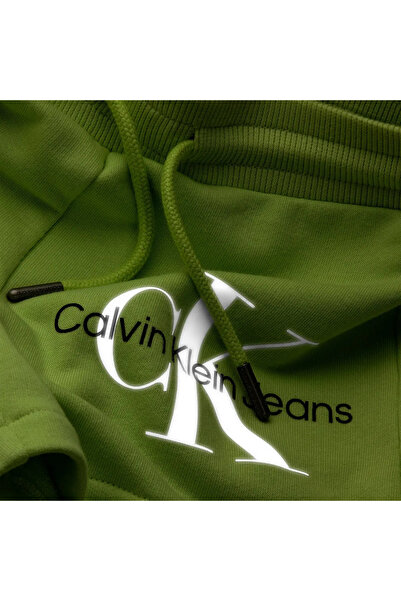 Calvin Klein REFLECTIVE MONOGRAM Kadın Yeşil Şort
