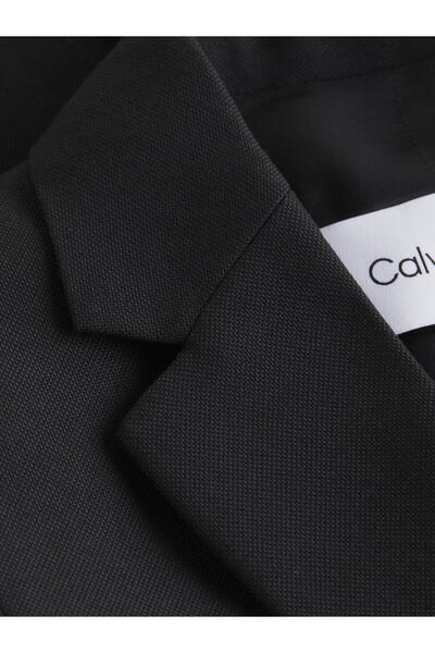Calvin Klein ESSENTIAL TAILORED B Kadın Siyah Blazer