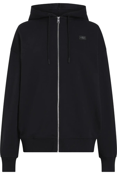 Calvin Klein Tkaný štítek ZIP-THRO_XS