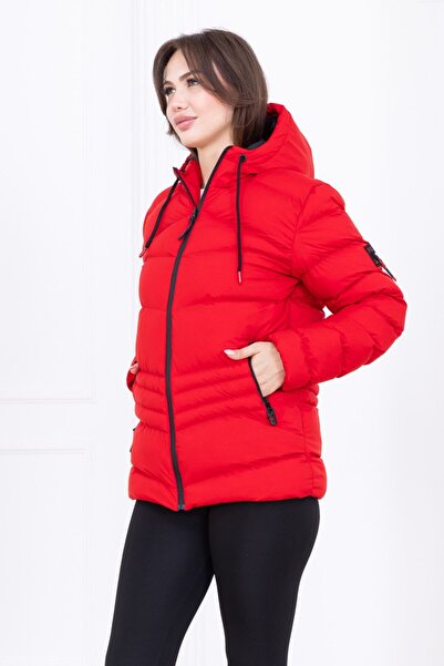 Boymen Waterproof Women's Coat Hooded Coat Comfortable Fit