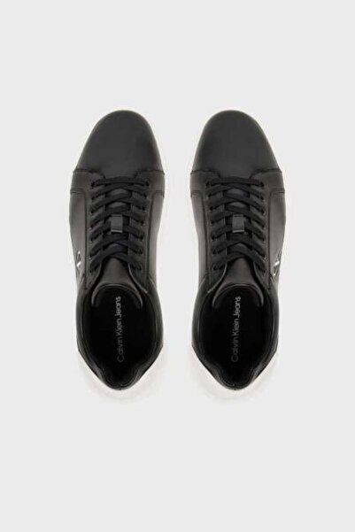 Calvin Klein CHUNKY CUPSOLE RU PATCH LTH Siyah Erkek Günlük Spor Ayakkabı