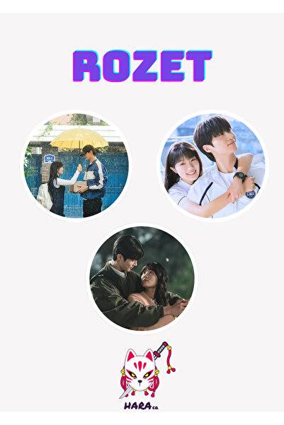 Hara Company Lovely Runner KDrama Rozet Seti (3’LÜ)