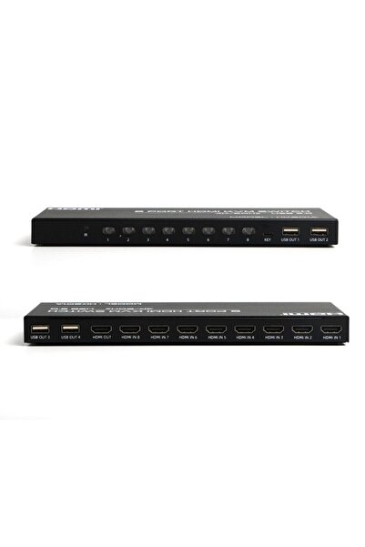 Dark 8 Port 4K 60Hz HDMI Kvm Switch (DK-AC-KVMHD8X1)
