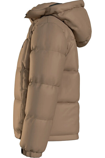 Calvin Klein SHORT QUILTED PUFFER Kadın Kahverengi Şişme Mont