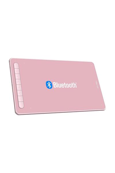 XP-Pen Deco Lw Bluetooth Kablosuz Grafik Çizim Tableti 10X6 - Pembe