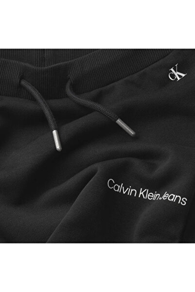 Calvin Klein CKJ LOGO SKIRT Kadın Siyah Etek