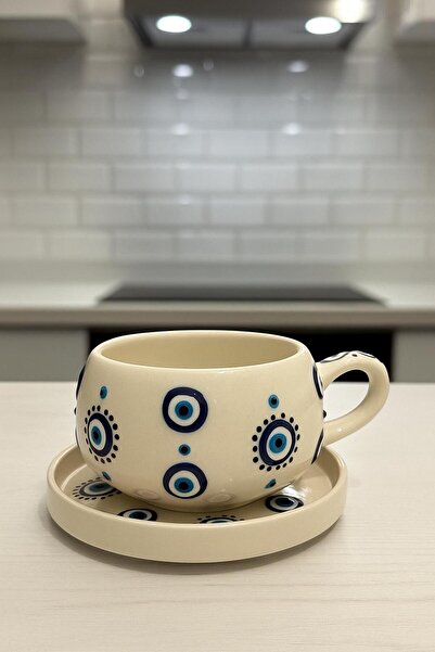 Soy Nazar Boncuklu Fincan