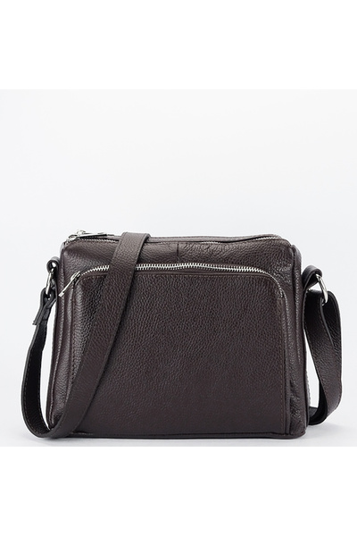 SOFILINE Geantă Camelia 124 maro din piele naturală