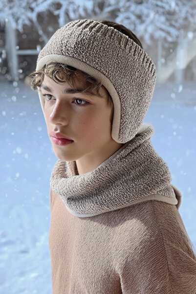 LAGRANZE Men's Warm Velvet Inside Fleece Headband Bandana