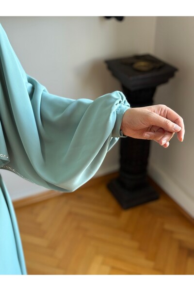 Navra Taşlı Yarasa Kol Abiye 5066 çağla