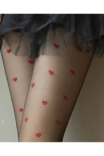 Dgt Luxury Чорапогащи с сърцевиден мотив 40 кг-65 кг