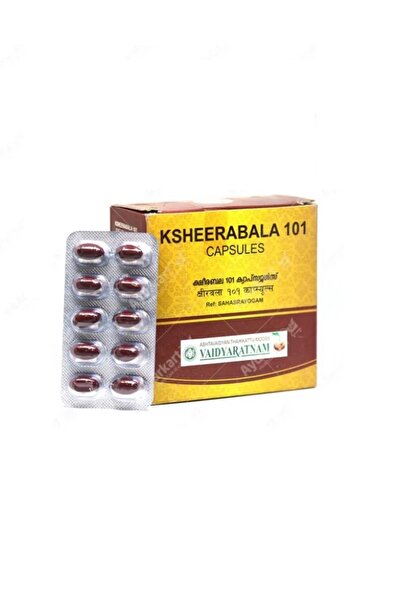vaidyaratnam كشيرابالا 101 كبسولة هلامية ناعمة 100 قرص