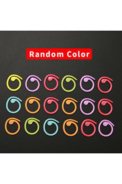 Choice1 100 قطعة من علامات الغرز المعدنية متعددة الألوان، علامات الكروشيه الح...