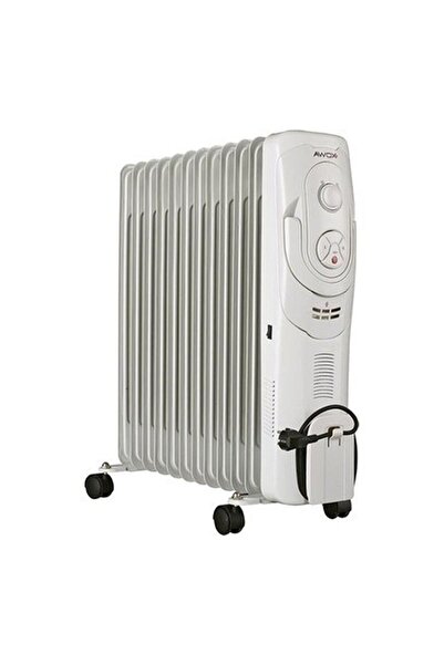 AWOX 12F Dilim Plus Fanlı 2900 W Yağlı Radyatör ( BEYAZ RENK )