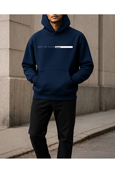 trendypassion Hanorac oversize unisex cu imprimeu Future