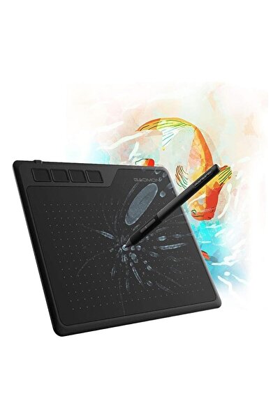 Gaomon S620 6.5x4 Inc Grafik Tablet - 8192 Pasif Kalem 4 Ekspres Tuş