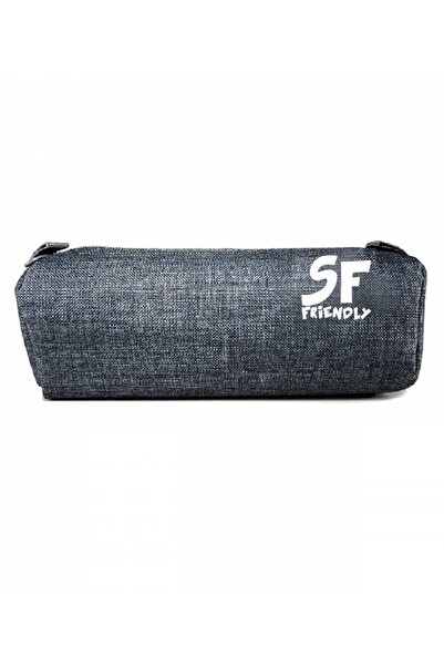 School Friendly Penar moale cu 1 fermoar, negru