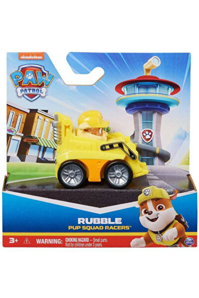 PAW PATROL Collection Set Pup Squad Racers Rubble