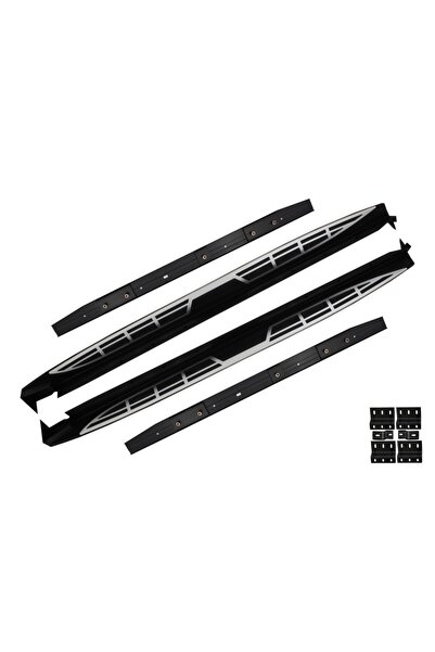 DELUXETUNING Praguri Trepte laterale compatibil cu HYUNDAI Santa Fe III 2013-...