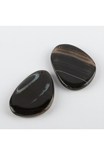 CT STONES Special Cut Natural Stone Plate Agate Pendant
