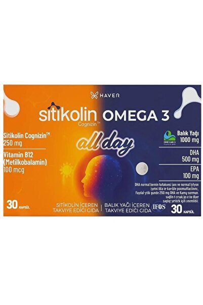 Haver Stikolin Omega 3 Allday 60 Capsules