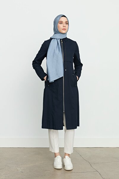 Nihan Aksesuar Detaylı Kap Lacivert