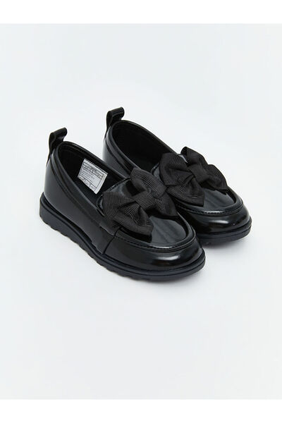 LC Waikiki Create Your Style from Uzg Store |   Baby Girl Ballerina Shoes with Bow Detail