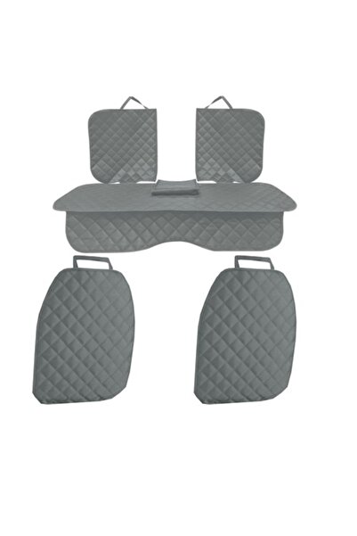 Metru Patrat Set 3 Auto Seat Protectors Matlasate Universale Gri