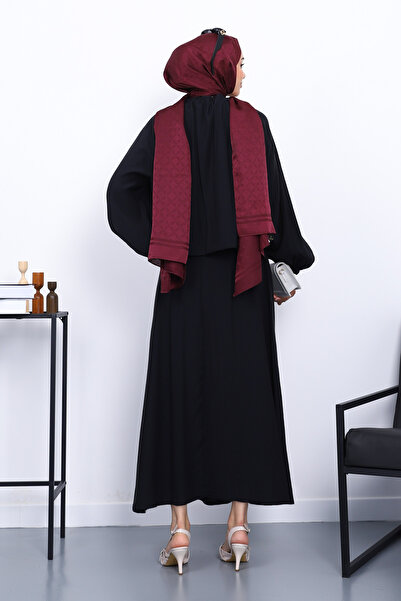 İmajButik Black Jacket Skirted Modal Suit