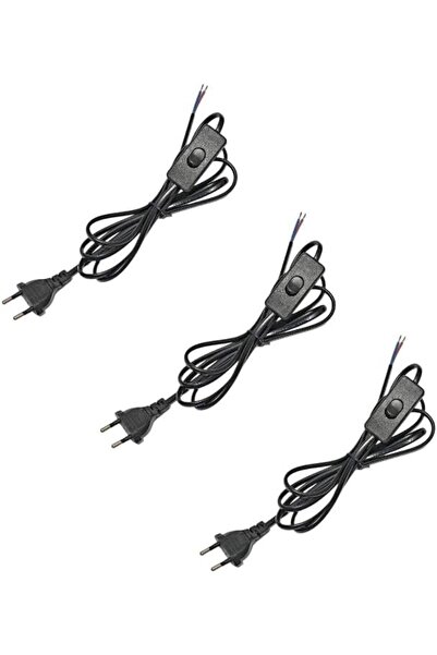 STOREMAX svngsphereshop Adet Fişli Anahtarlı Arapuarlı Hazır Kablo | 2 Metre,...