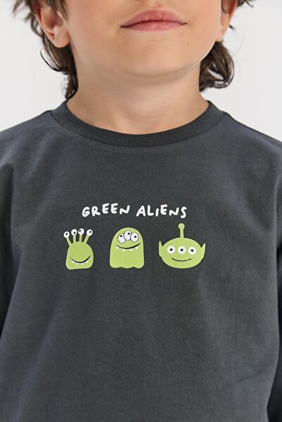 Nebbati Bg Store Boy's Anthracite Tshirt