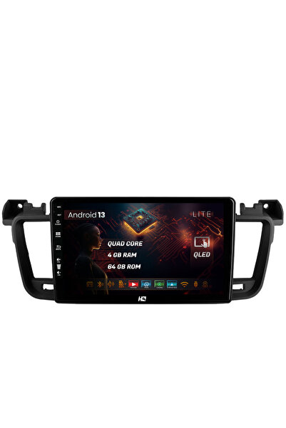 HUB64 Navigatie Peugeot 508 (2010-2018), 4GB RAM, Quadcore, Carplay, Android ...