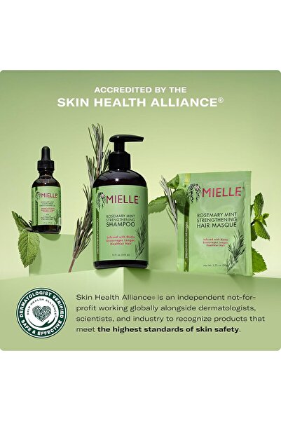 mielle organics Mint & Sugar Scalp Exfoliating Shampoo, White, 170g (Pack of 1)